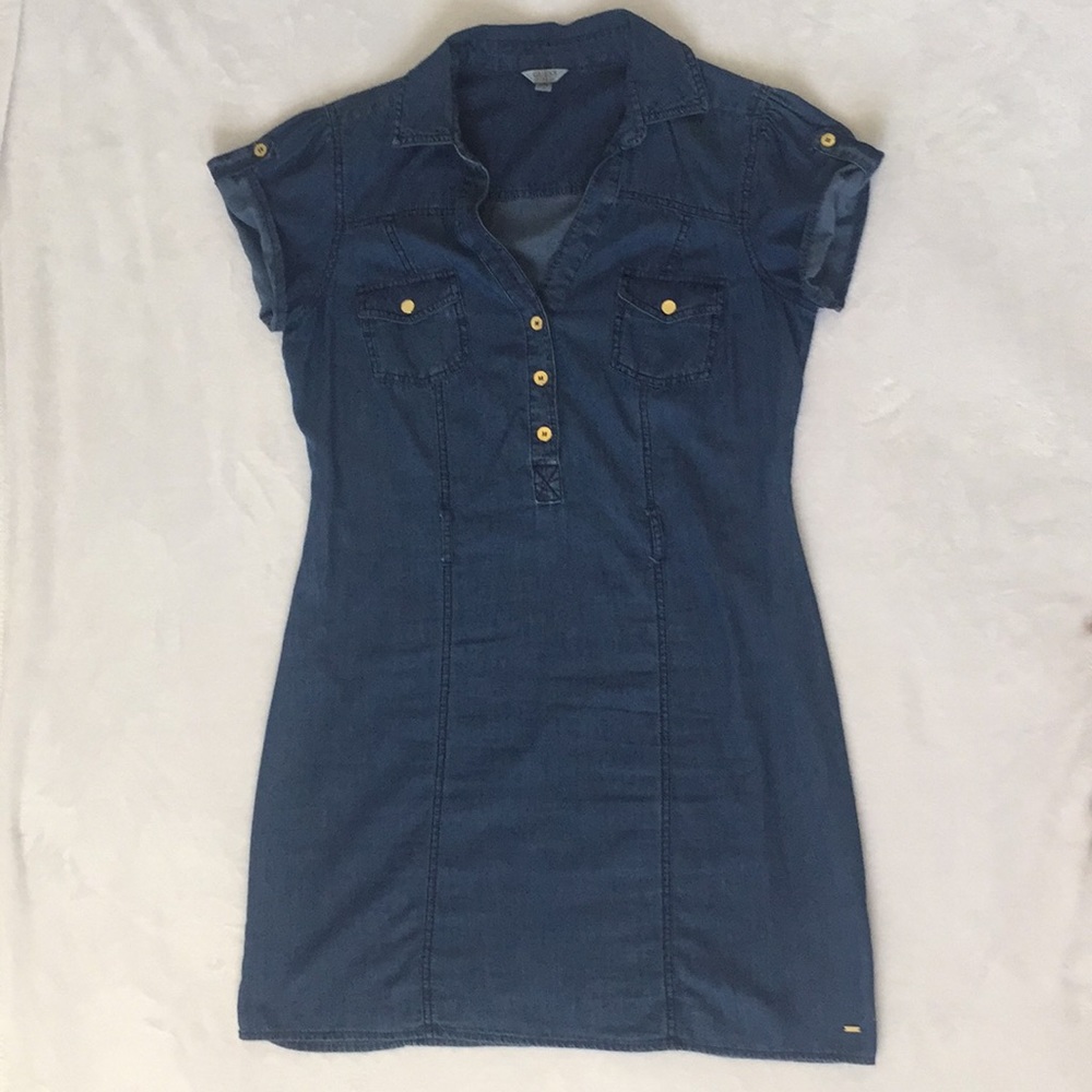 Casual blue jean dress